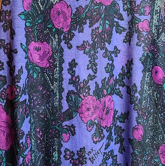 Betsey Johnson 🌌 vintage rose garden semi sheer sleeveless tunic / mini dress🌹 - Picture 5 of 7